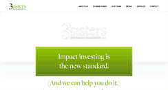 Desktop Screenshot of 3sistersinvest.com